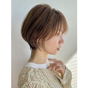 【NOA】大人マロンベージュショート