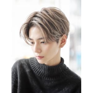メンズ/ハイトーン/韓国ヘア