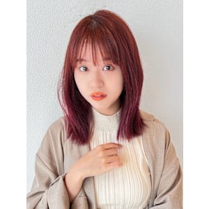 Agu hair rail 新津店×ロング