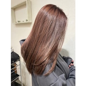 髪質改善/縮毛矯正/酸性ストレート/丸みボブ/グレージュ