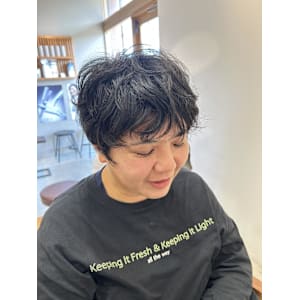 ショートパーマ