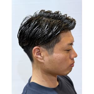 ビジネスラフカールパーマ