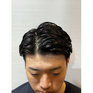 ビジネスラフカールパーマ