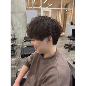 刈り上げなしマッシュ