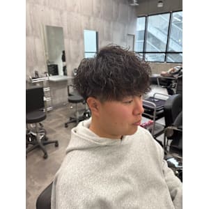 ショートマッシュ×ツイスパ