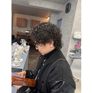 波巻きセンターパートウルフ