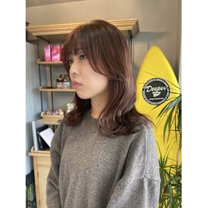 大人可愛い/イルミナカラー/ピンクベージュ