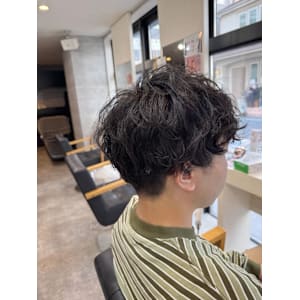 メンズナチュラルパーマ