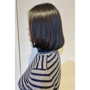 丸みボブ／ワンレングス