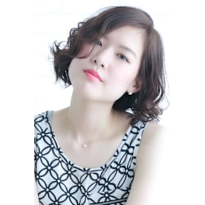 ショートパーマ30代/40代/50代/ショートカット