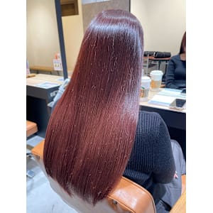 髪質改善×ピンクブラウン♪ 竹崎