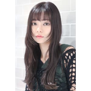 姫カットレイヤーフェミニンロング似合わせカット