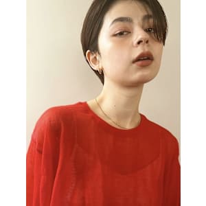 イメチェンスタイルハッシにュカットレイヤーカットレッドブラウ