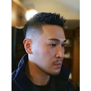 フェードショート　理容室　バーバースタイル　バーバー