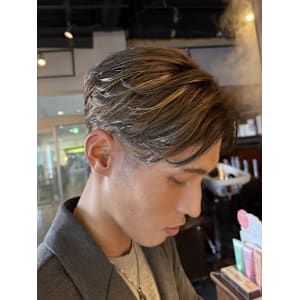 メンズ×ハイライト