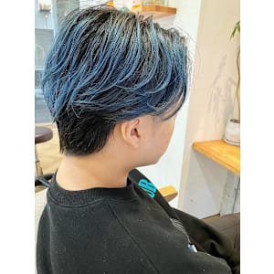 ブルーグラデーションStyle【立川/メンズ】