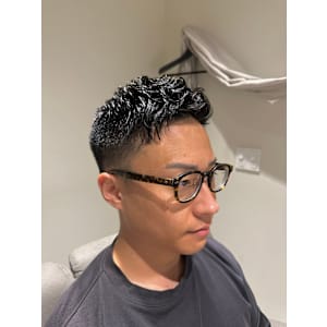 フェード×パーマ