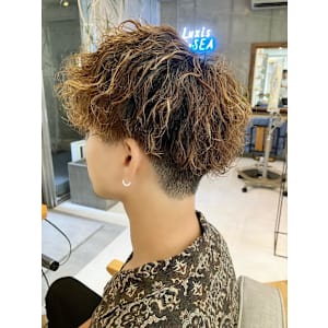 波巻き×ハイライトStyle【立川/メンズ】