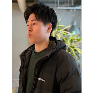 アップバング　爽やか　ビジネス　20代30代　ツーブロック