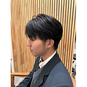 韓国アイドル風ハンサムショート