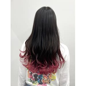 グラデーションピンク