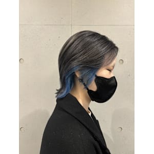 ショート　インナーカラースタイル