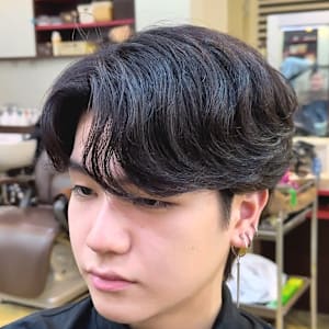 カルマパーマ/カルマへア/アップバング/韓国へア/メンズ/柏 - メンズサロン R-EVOLUT hair【レボルトヘアー】掲載中