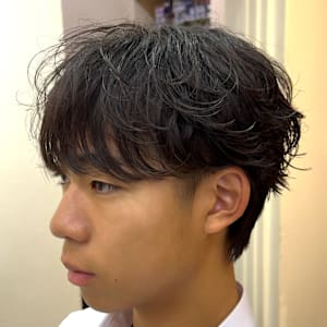 シャドウパーマ/シースルーマッシュ/韓国へア/メンズパーマ - メンズサロン R-EVOLUT hair【レボルトヘアー】掲載中