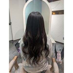 王道韓国ロングヘアーで返信