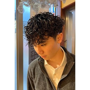 スパイラルパーマ