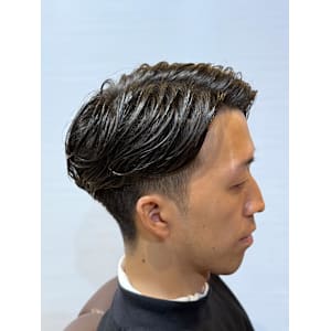 大人ミディアムナチュラルパーマ