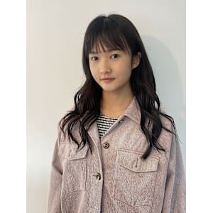 大人かわいいネオシースルーバング