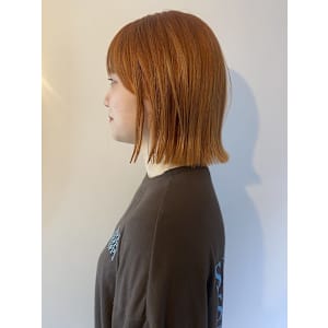 切りっぱなしテラコッタオレンジベージュ