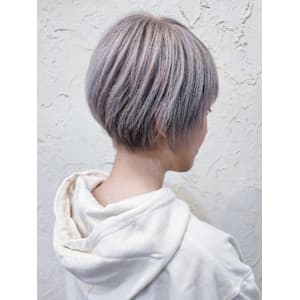 【Flor_戸塚】*ダブルカラー＋ホワイト×シルバー*