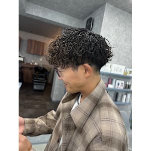 刈り上げマッシュ×波巻きプードル