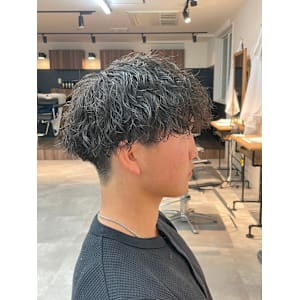 刈り上げマッシュ×ツイストスパイラル