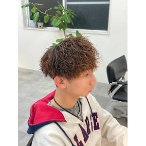 刈り上げマッシュ×ツイストスパイラル