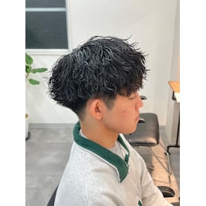 刈り上げマッシュ×ツイストスパイラル