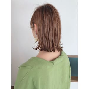 ミルクティーブラウン外ハネロブ☆銀座/東京駅