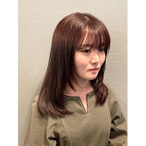 《kitin吉祥寺》レッドブラウンフェイスレイヤー