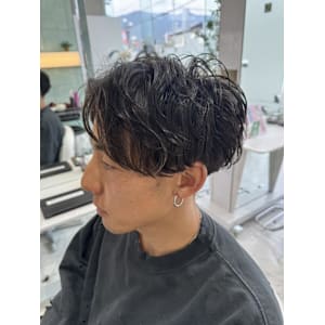  2ブロックパーマ