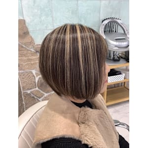  前下がりボブ - HEARTS hair's五日市店【ハーツヘアーズイツカイチテン】掲載中