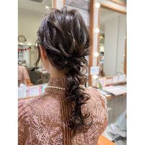 【Neolivekuta】編みおろしヘア