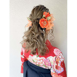 【Neolivekuta】卒業式ヘアメイク着付け