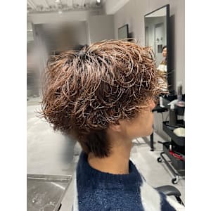 【シャドウパーマ】マッシュ/メンズパーマ/メンズカット/池袋