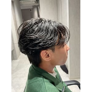 【フェザーパーマ】メンズパーマ/メンズカット/池袋