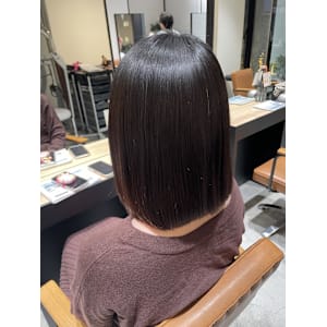 髪質改善ストレート♪　