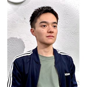 メンズツーブロック刈り上げショート