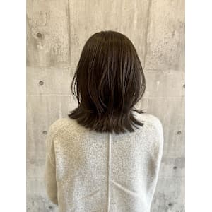 面長さんに＊ミディアムボブレイヤー