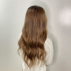 ベージュロング